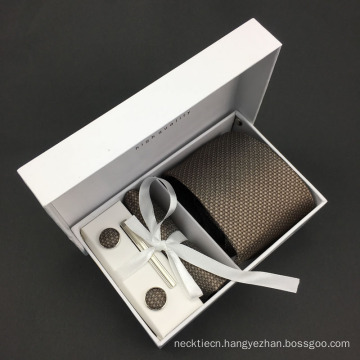 100% Handmade Silk Woven Neck Tie Gift Box Set